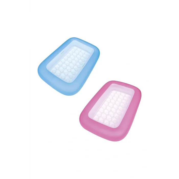 Genel Ürün Havuz Şişme Tabanlı 165*104*25 Cm Pembe Mavi Şişme Tabanlı Çocuk Havuzu