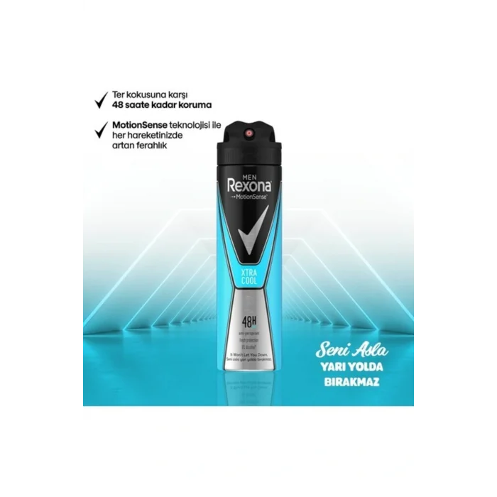 Genel Ürün Men Erkek Anti-perspirant Sprey Deodorant Xtra Cool Ter Kokusuna Karşı Koruma 150 Ml