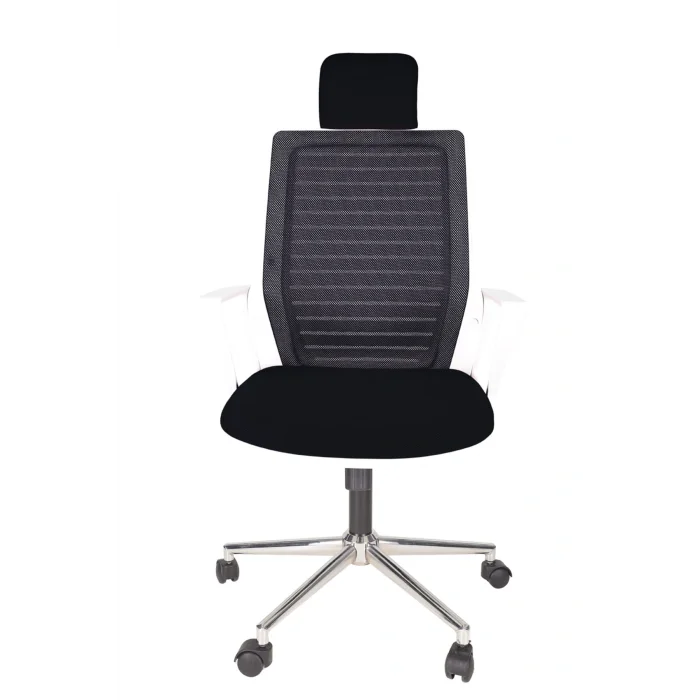 Genel Ürün Arya Çizgili Fileli Şef Bilgisayar Ofis Çalışma Koltuğu Fk1300 Lacivert