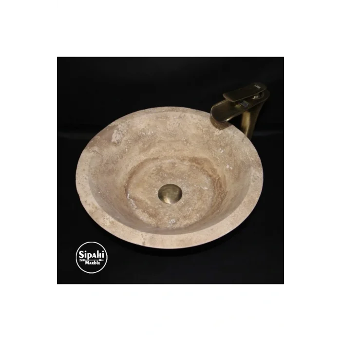 Genel Ürün Noche Traverten V Model Çanak Lavabo