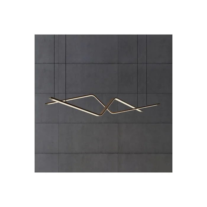 Genel Ürün Led Avize Sarkıt Makas Larga Tr1v116 Pro 120cm Boya:beyaz - Işık:6500k Soğuk Beyaz