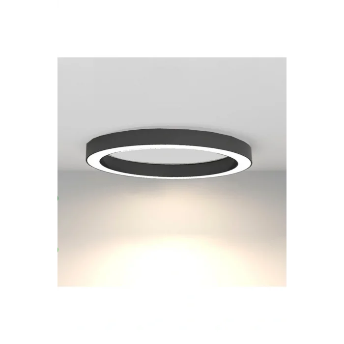 Genel Ürün Led Avize Plafonyer Tıen Tra2033-23-40 Ø40cm Boya:siyah - Işık:6500k Soğuk Beyaz