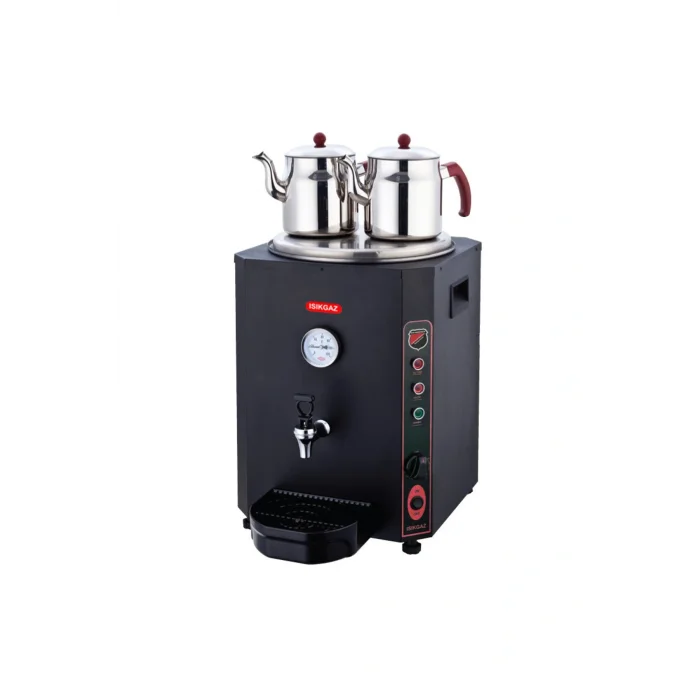 Genel Ürün Silverinox El-02s Jumbo Çay Makinesi Siyah 23 Litre 2250 W