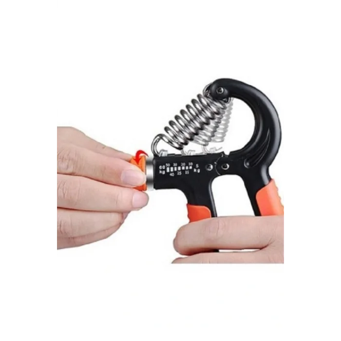 Genel Ürün Sertlik Ayarlı El Yayı Ayarlanabilir Bilek Kas Güçlendirme Sayaçlı, El Egzersiz Aleti(5KG-60KG)