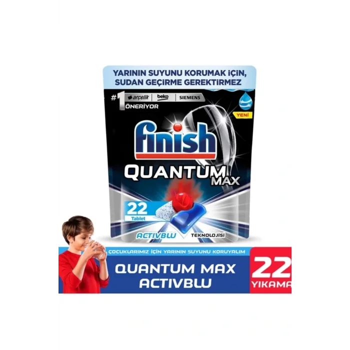 Genel Ürün Quantum Max 22 Kapsül Bulaşık Makinesi Deterjanı