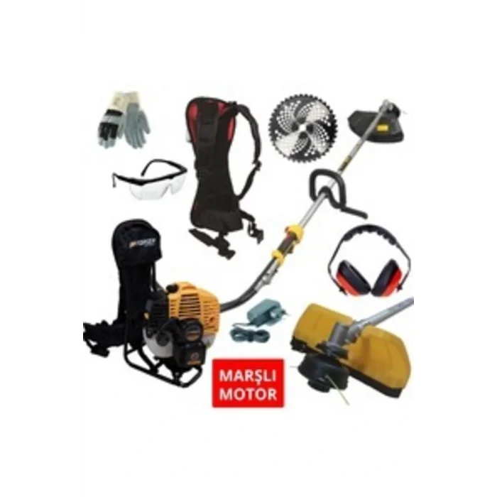 Genel Ürün Marş Motorlu Sırt Tirpan