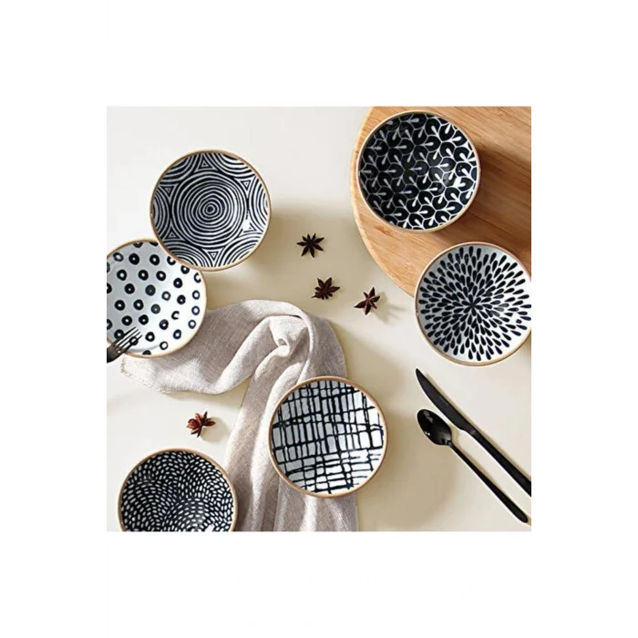 Genel Ürün Fractal 6lı Çok Amaçlı Kase Takımı 12cm