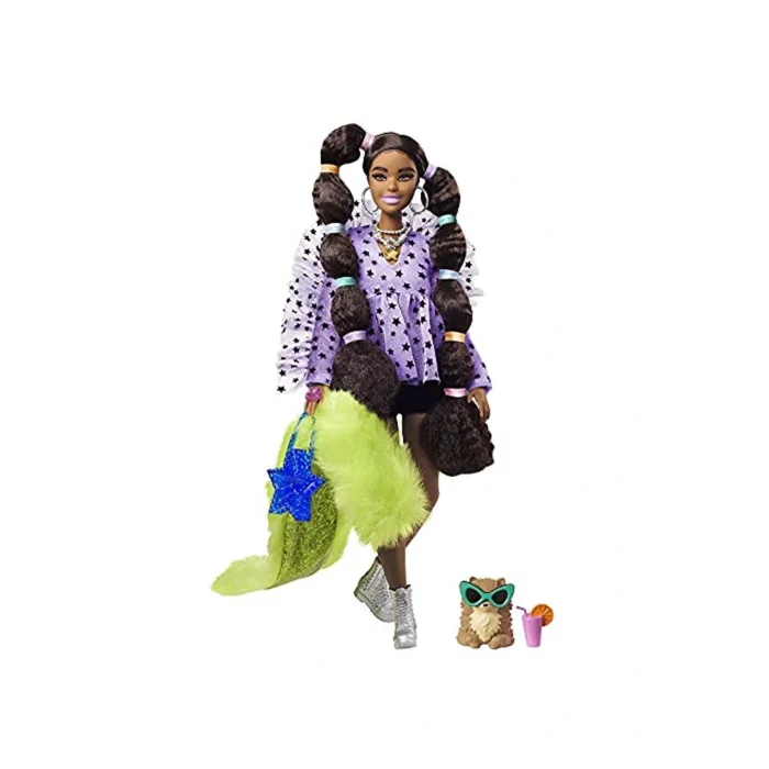 Genel Ürün Pigtails Ve Bobble Saç Bağları Ile Ekstra Bebek