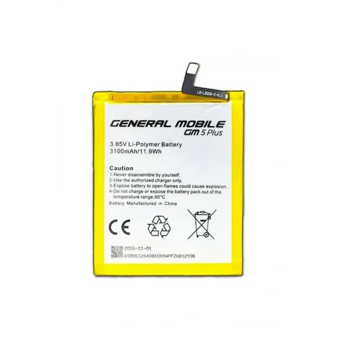 Genel Ürün Discovery Gm5 Plus Batarya Pil A++ Lityum Iyon Pil