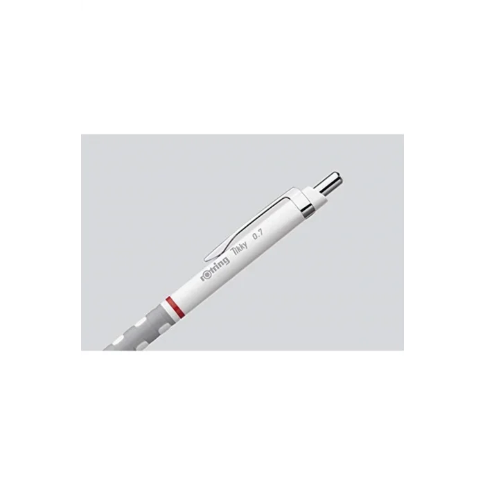 Genel Ürün Tikky Mekanik Kurşun Kalem, Uç Ve Silgi Seti, 0,7 Mm Kalem, 2b Uç, Orta Boy Silgi, Beyaz,