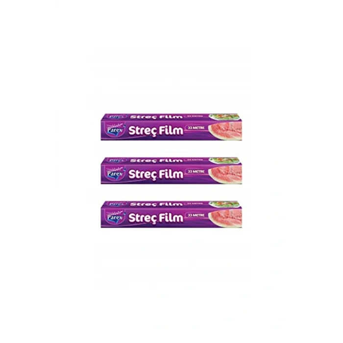Genel Ürün 3 Adet Streç Film 33 Mt.