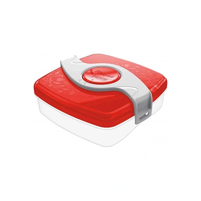 Genel Ürün 1 Piknik Beslenme Kutusu Çocuk 520 ml Kırmızı