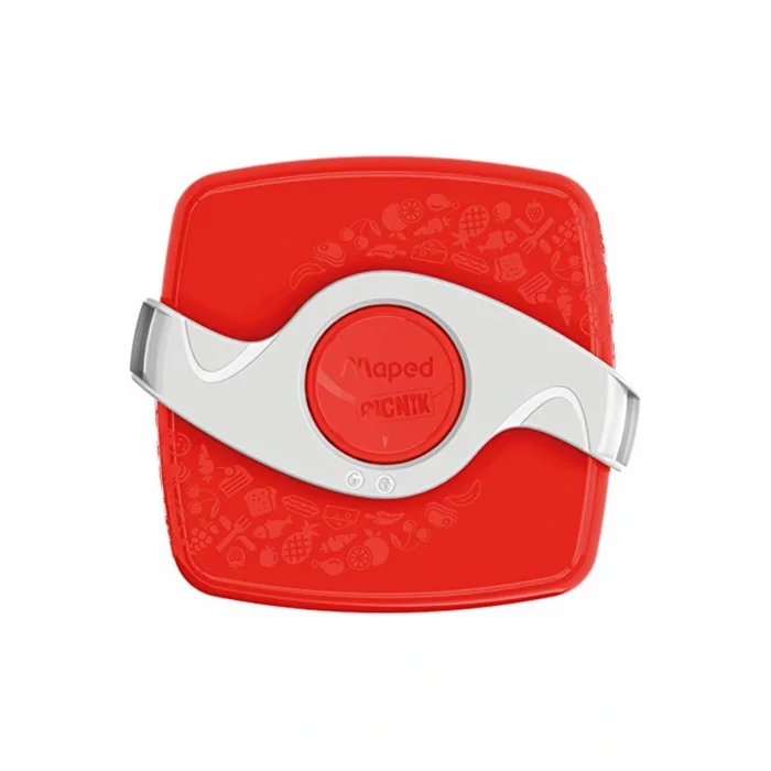 Genel Ürün 1 Piknik Beslenme Kutusu Çocuk 520 ml Kırmızı