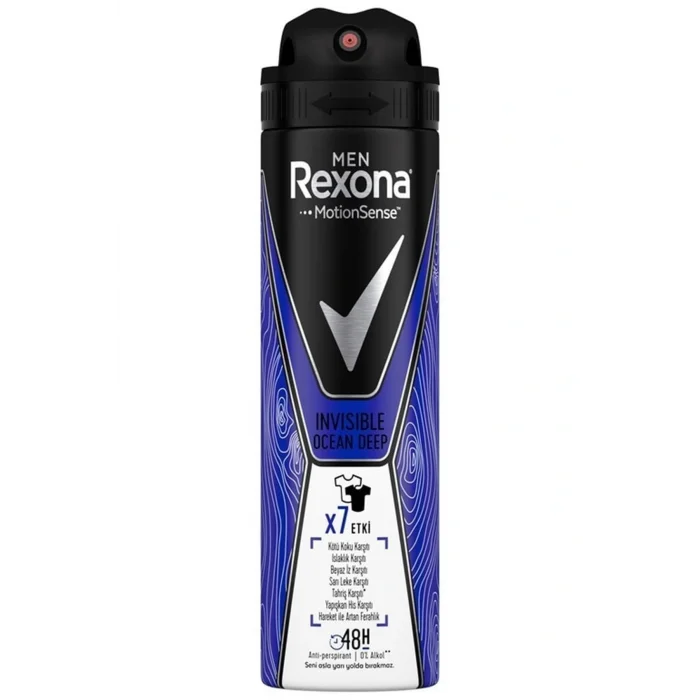 Genel Ürün Men Aerosol Invisible Ocean Erkek Deodorant Sprey 150 Ml