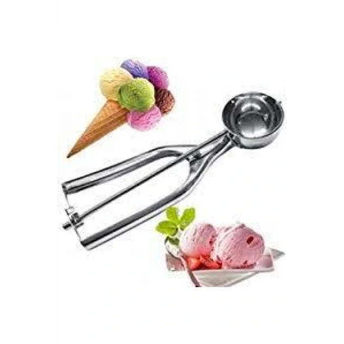 Genel Ürün Dondurma Servis Kaşığı Kepçesi Metal Çek Bırak Dondurma Kepçesi