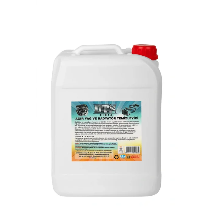 Genel Ürün Oto Kalorifer Ve Petek Temizleme Ilacı Yağ Sök. Etkili 5 Litre