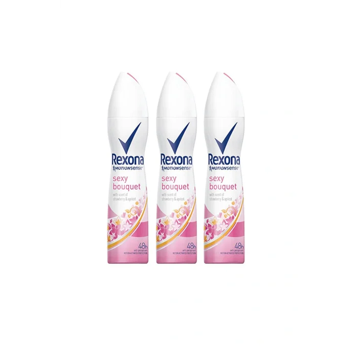 Genel Ürün Sexy Bouquet Kadın Deodorant 150 Ml X 3 Adet