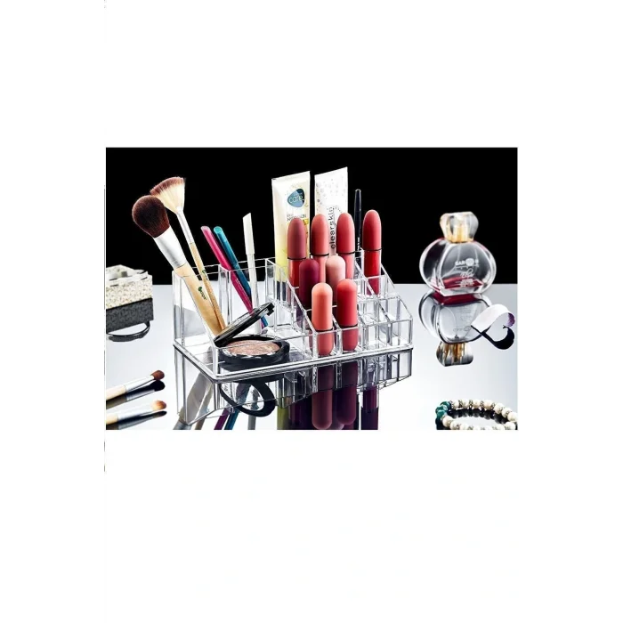 Genel Ürün Makyaj Organizeri Kozmetik Ürün Raf Düzenleyici Organizeri Glrshop