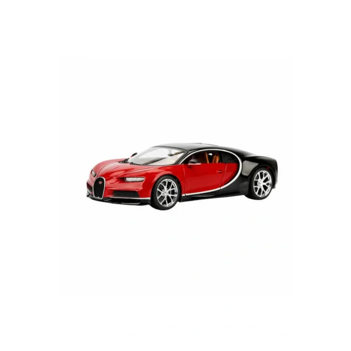 Genel Ürün 1:18 Bugatti Chiron Model Araba - Kırmızı-siyah