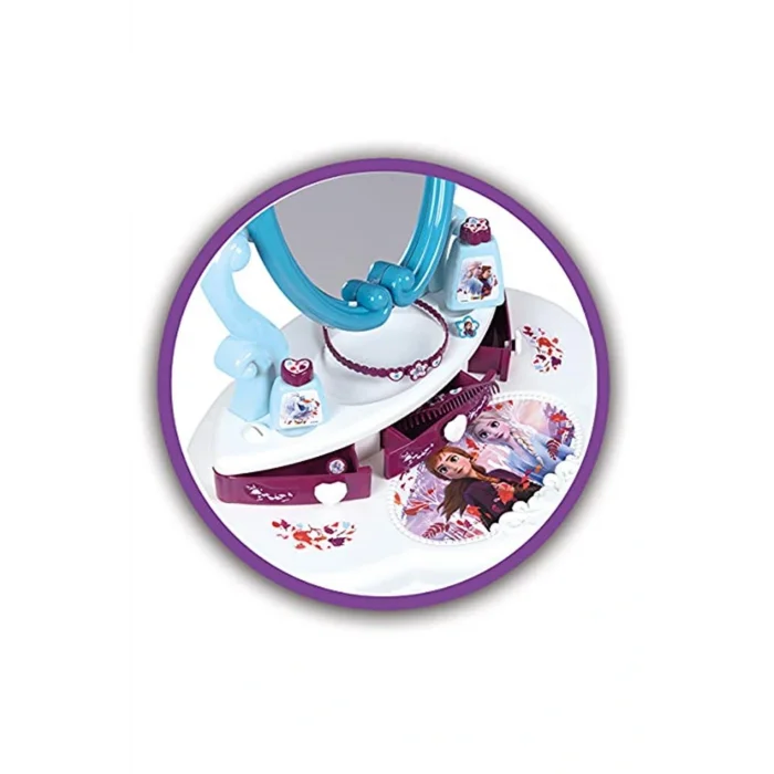 Genel Ürün 320233 Frozen 2-2si 1 Arada Makyaj Masası Ve Kuaför Salonu, Disney, Şekillendirici Aksesuar