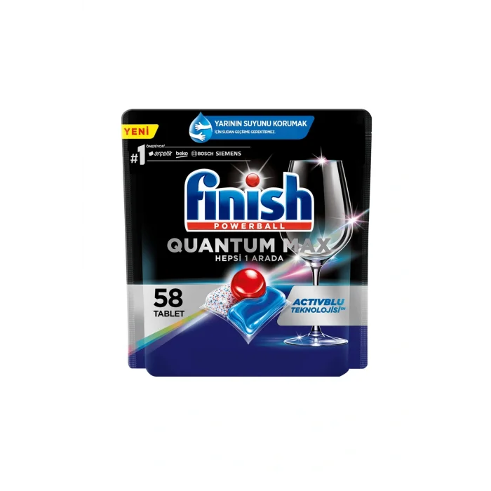 Genel Ürün Quantum Max 58 Kapsül Bulaşık Makinesi Deterjanı