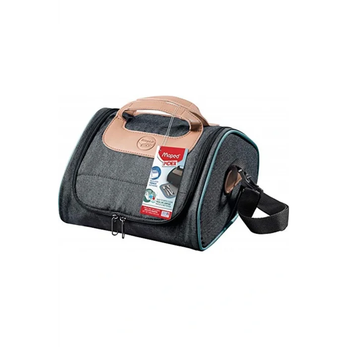 Genel Ürün Ofis Ve Kırtasiye 872204 Picnik Yetişkin Beslenme Çantası, Koyu Gri/yeşil