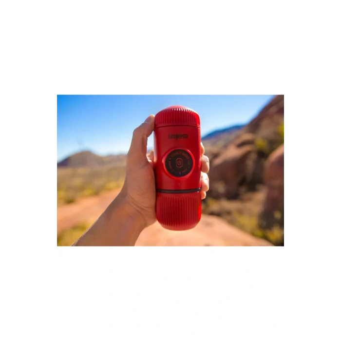 Genel Ürün Nanopresso Manuel Espresso Makinesi - Kırmızı