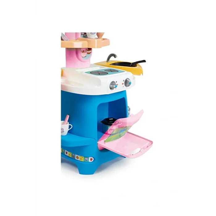 Genel Ürün 310714, Peppa Pig Cooky Mutfak, Bol Tabak Ve Aksesuarlı, Büyük Çocuk Mutfağı, Ocaklı, Fırınlı