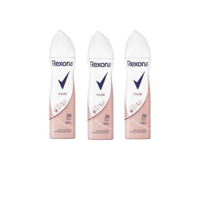 Genel Ürün Musk Kadın Deodorant 150 ml 3lü Paket
