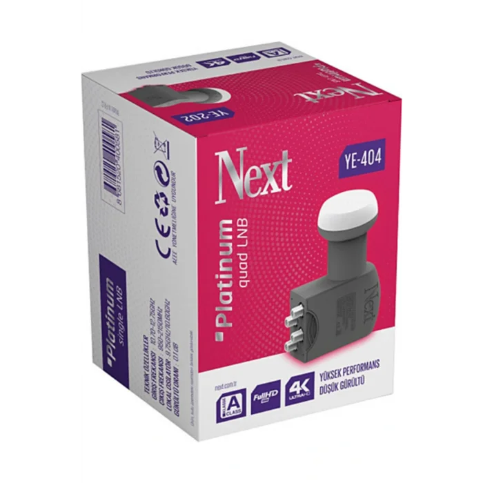 Genel Ürün Next Dörtlü Lnb 4lü Lnb Full Hd 4k (YENI)
