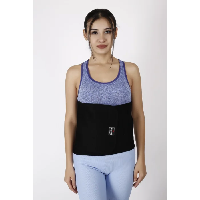 Termos Termal Sauna Kemer Neopren Bel Korsesi 25x110 cm Siyah Rahat ve Şık Tasarım