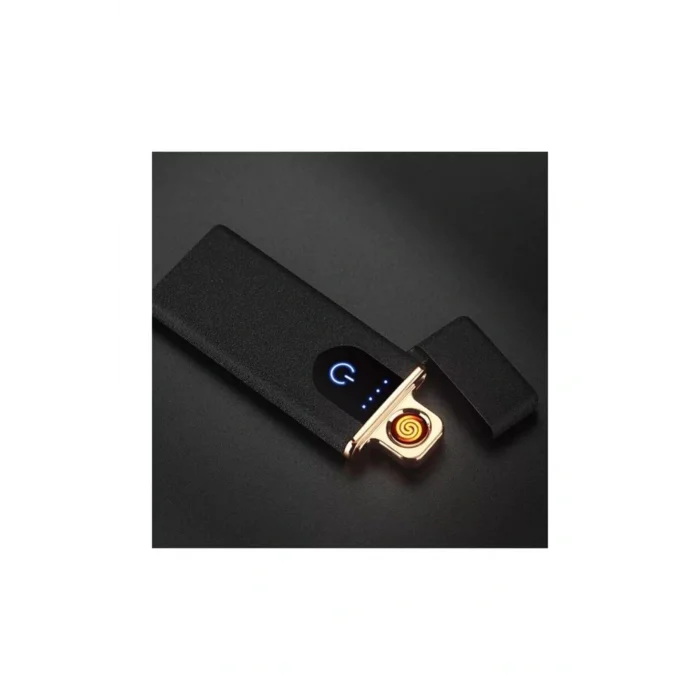 Genel Ürün Nanopro Usb Şarjlı Elektronik Alevsiz Sigara Yakan Çakmak Mavi