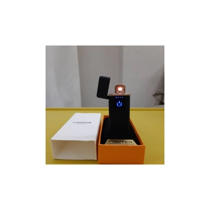 Genel Ürün Nanopro Usb Şarjlı Elektronik Alevsiz Sigara Yakan Çakmak Mavi