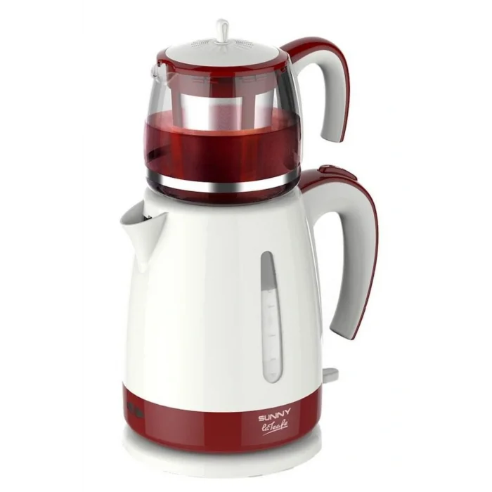 Genel Ürün Lateafe Elektrikli 1500 W Cam Üstü Çay Makinası Ve Kettle
