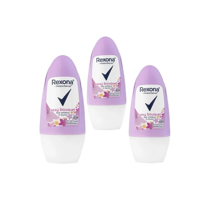 Genel Ürün Kadın Roll On Deodorant Sexy Bouquet 50 ml X 3 Adet