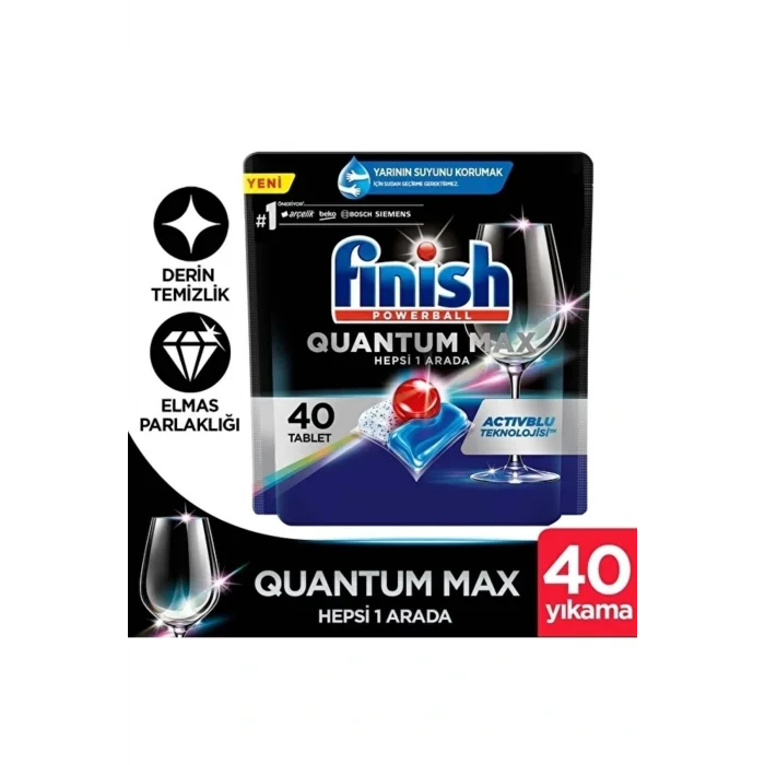 Genel Ürün Quantum Max 40 Kapsül Bulaşık Makinesi Deterjanı