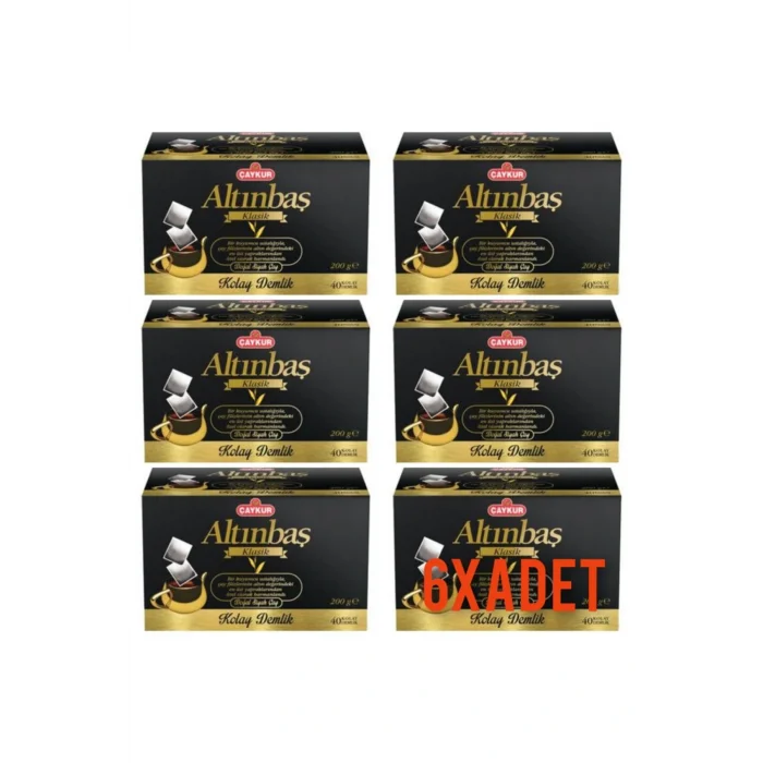 Genel Ürün Altınbaş Demlik Poşet 6lı Avantajlı Paket 200 gr 40lı