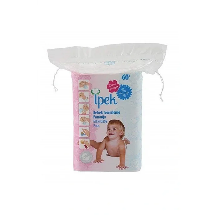 Genel Ürün Bebek Temizleme Pamuğu 60lı 6