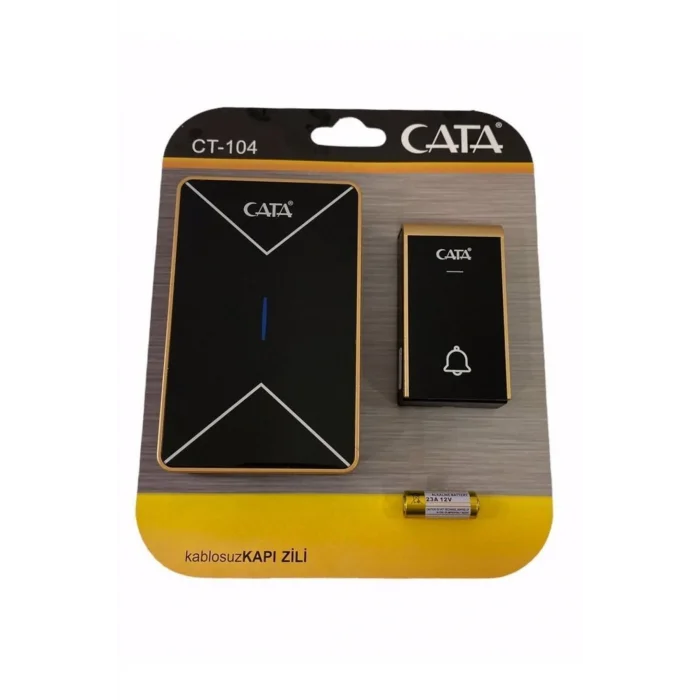 Genel Ürün Lüx Model Led Işıklı Kablosuz Uzaktan Kumandalı Kapı Zili Ct-104