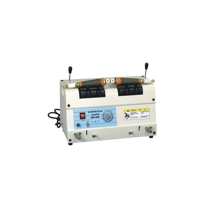 Genel Ürün Ikili Bobin Iplik Aktarma Makinesi Çift Kafalı Iplik Sarma Makina