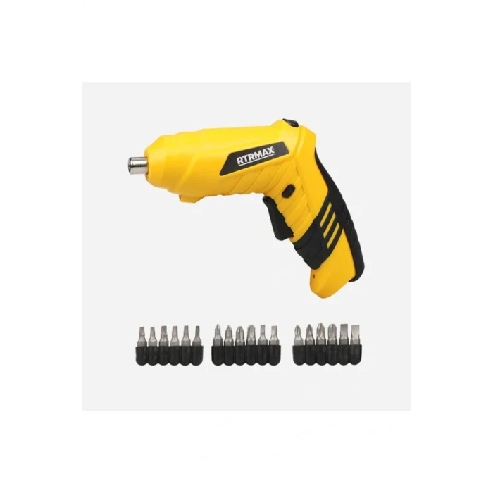 Genel Ürün Rtm326 Çift Fonksiyonlu Şarjlı Tornavida Seti 3.6 Volt