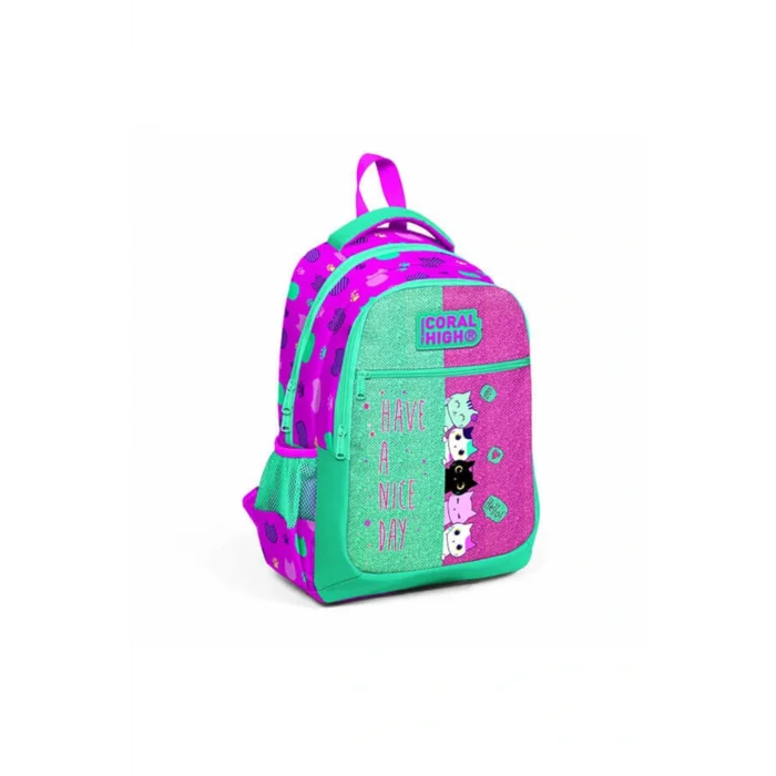 Genel Ürün Coral High Sevimli Kediler Okul Çantası 23490