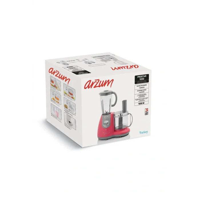 Genel Ürün Ar1044 Gri Prostar1000 Mutfak Robotu