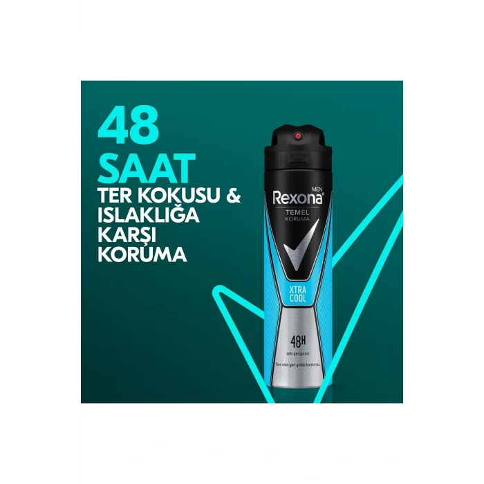 Genel Ürün Men Temel Koruma Erkek Sprey Deodorant Xtra Cool Antiperspirant 150 Ml