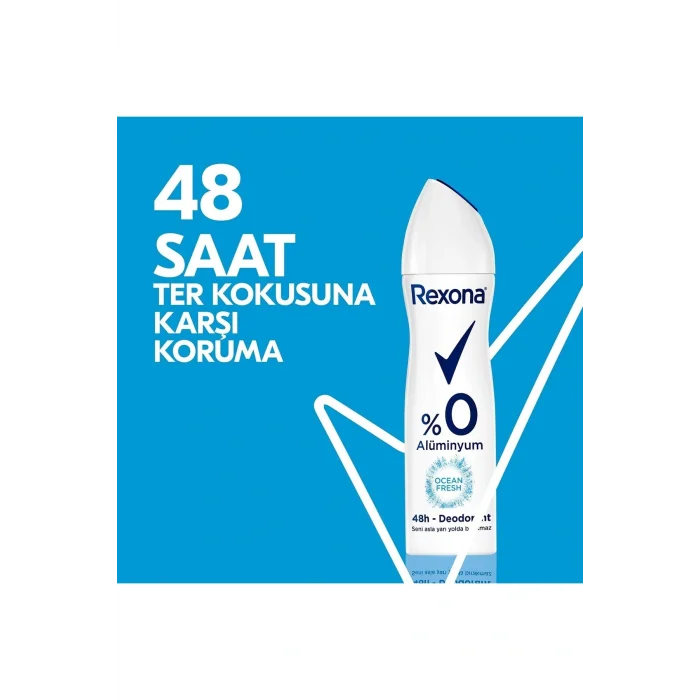 Genel Ürün Kadın Sprey Deodorant Ocean Fresh %0 Alüminyum 150 Ml
