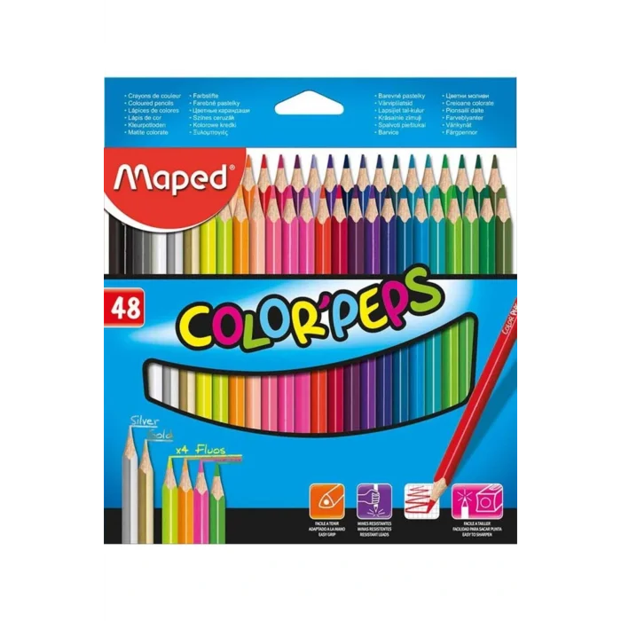 Genel Ürün Kuruboya Color Peps 48 Renk 832048zv