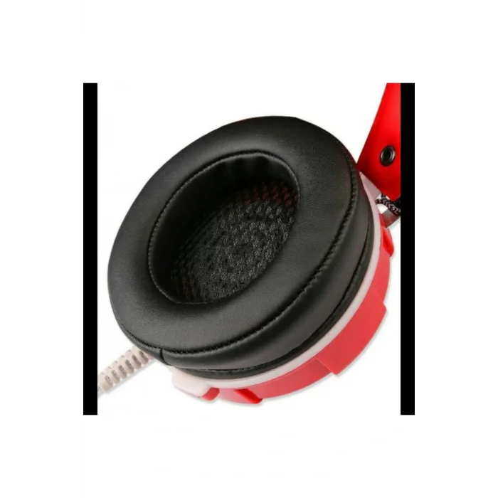 Genel Ürün Sr-x6 Işıklı Oyuncu Mikrofonlu Kulaklık Siyah - Kırmızı