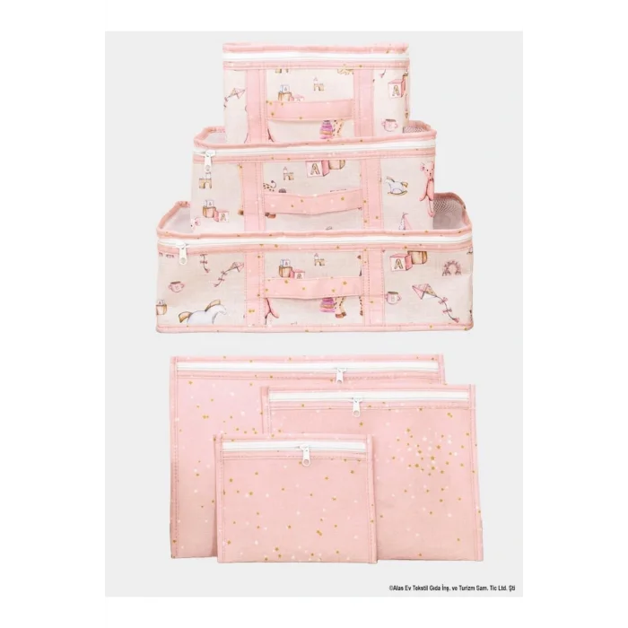 Genel Ürün Baby Doğum Çantası Çok Kullanışlı Düzenleyici Set 3 Parça Yaka Iğnesi Hediyeli