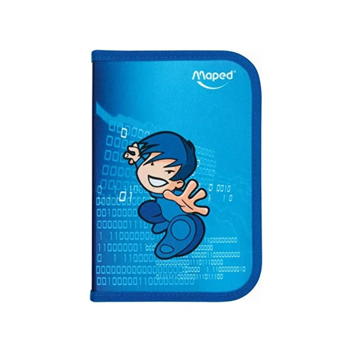 Oyuncak Ofis Ve Kirtasiye 967811 Kalem Kutusu/ıçi Dolu, Karate Figürlü, 1 Gözlü