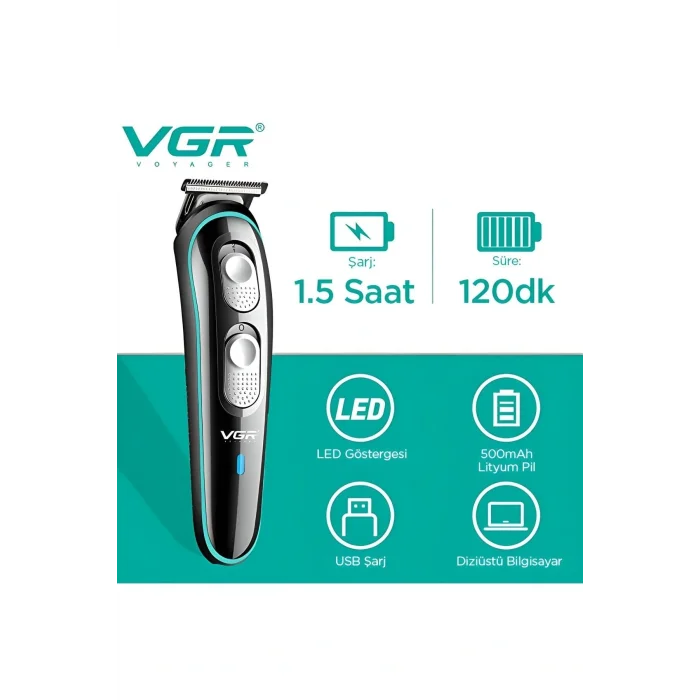 Genel Ürün V-055 Profesyonel Saç Sakal Kesim Makinası